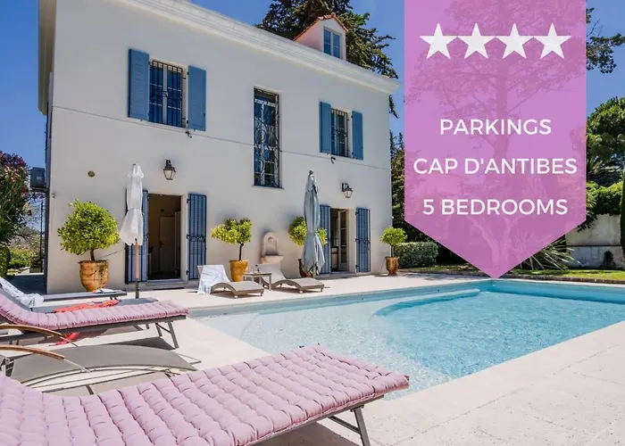 Villa In Cap D\'Antibes Near Beaches
